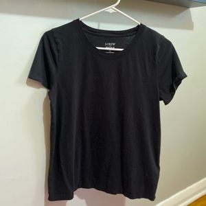 J. Crew “Broke In” 100% Cotton T, M-Black